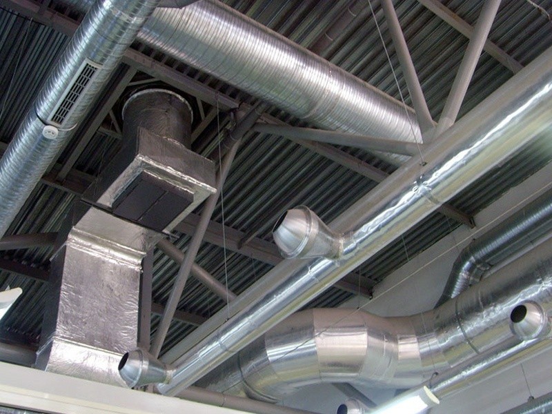Система вентиляции на промышленном предприятии